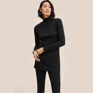 NWT MANGO High collar sweater